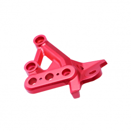 Left Footpeg Holder Red...