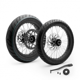 Complete Supermoto Wheel...