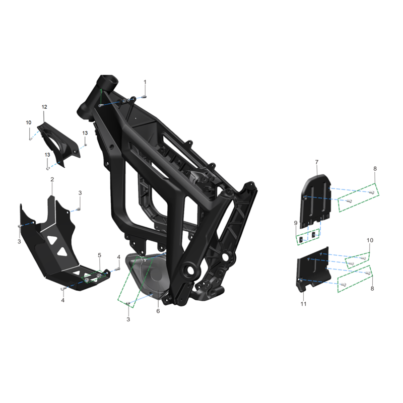 Frame Fixing Parts